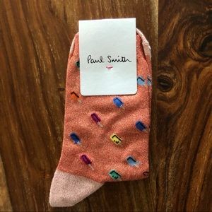 Paul Smith women’s socks Fantasia Ice Lolly Orange